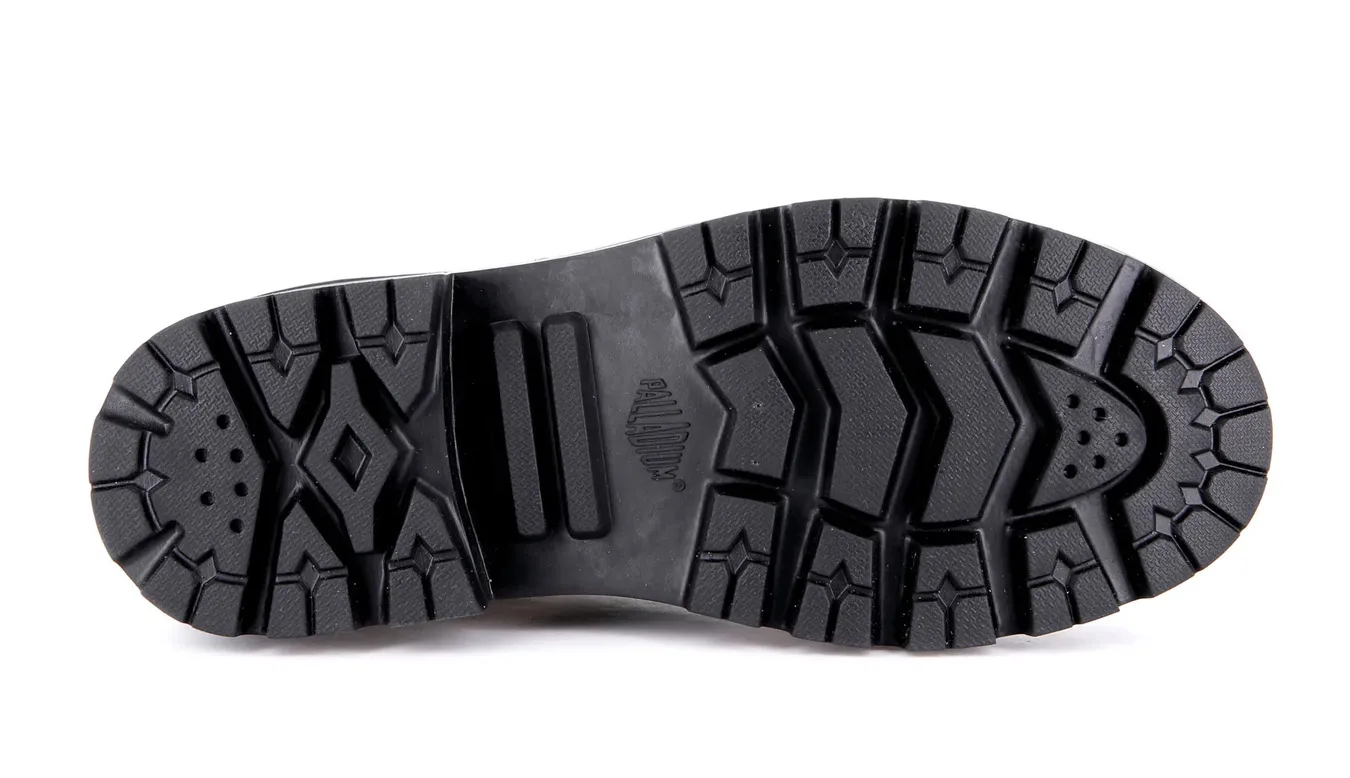 Дамски боти Palladium Pallabase LO Cuff черни – Preto – Дамски равни боти