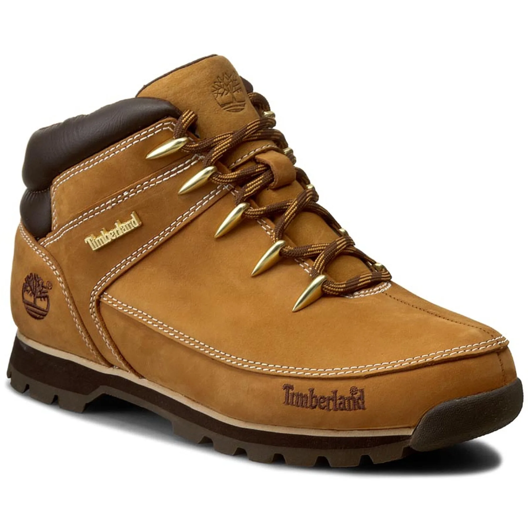 Туристически oбувки Timberland Euro Sprint A122I/TB0A122I2311 Кафяв – Мъжки трапери и кубинки
