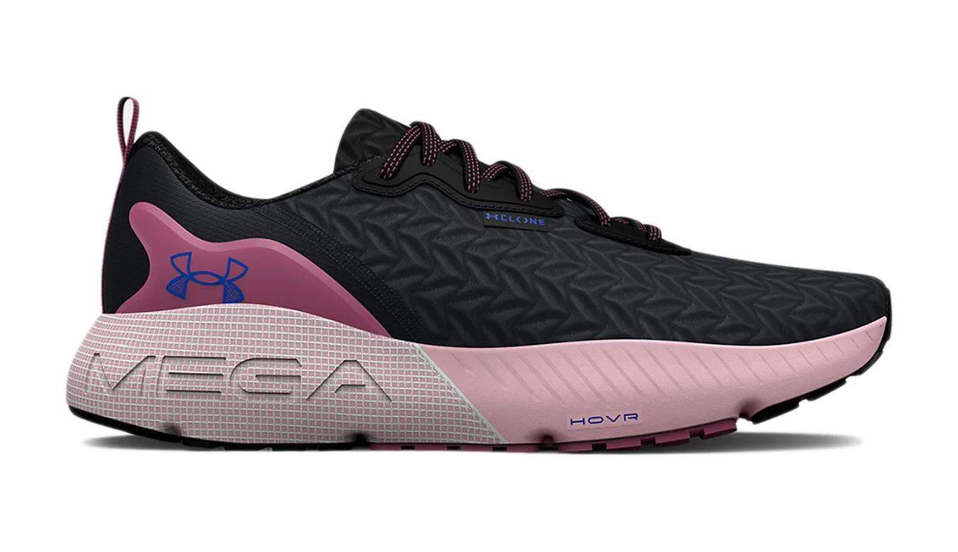 Under Armour W HOVR Mega 3 Clone Mulheres - Preto - 3025313-002-4 - Size: 4 – Дамски маратонки