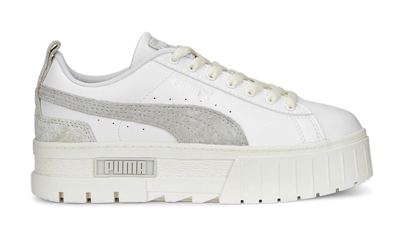 Puma Mayze Thrifted White 389861-01 Mulheres - Branco - 389861-01 – Дамски маратонки