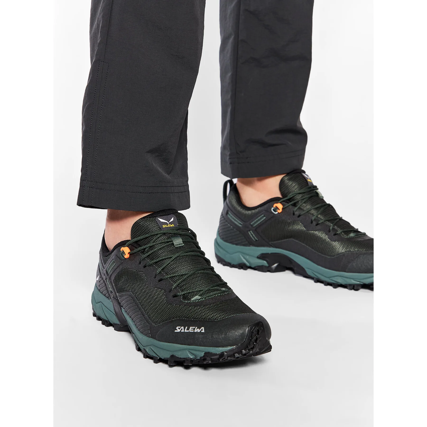Туристически Salewa Ms Ultra Train 3 61388 Зелен – Мъжки ниски трекинг обувки