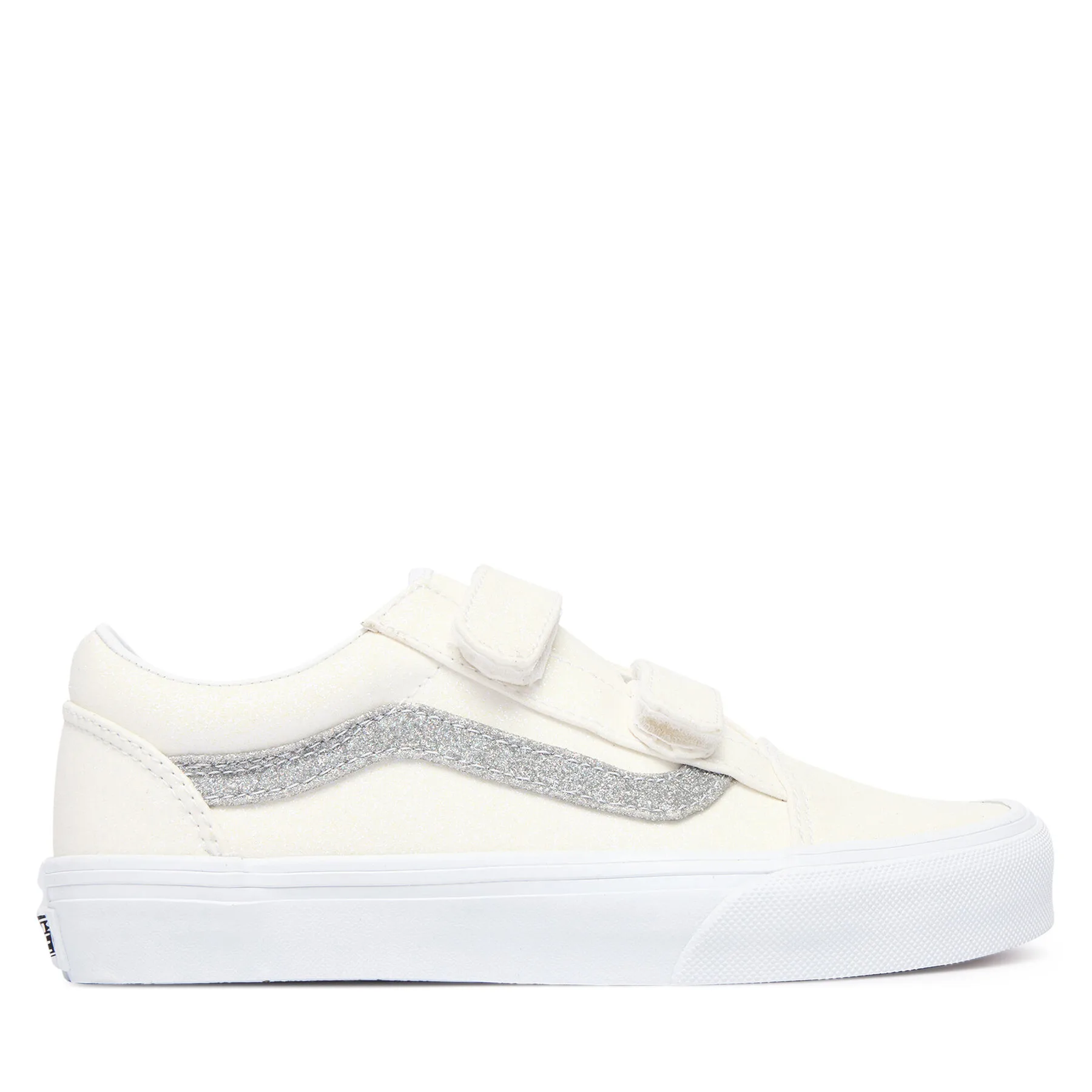 Гуменки Vans Old Skool V VN000CYAY1K1 Бял – Детски ниски кецове