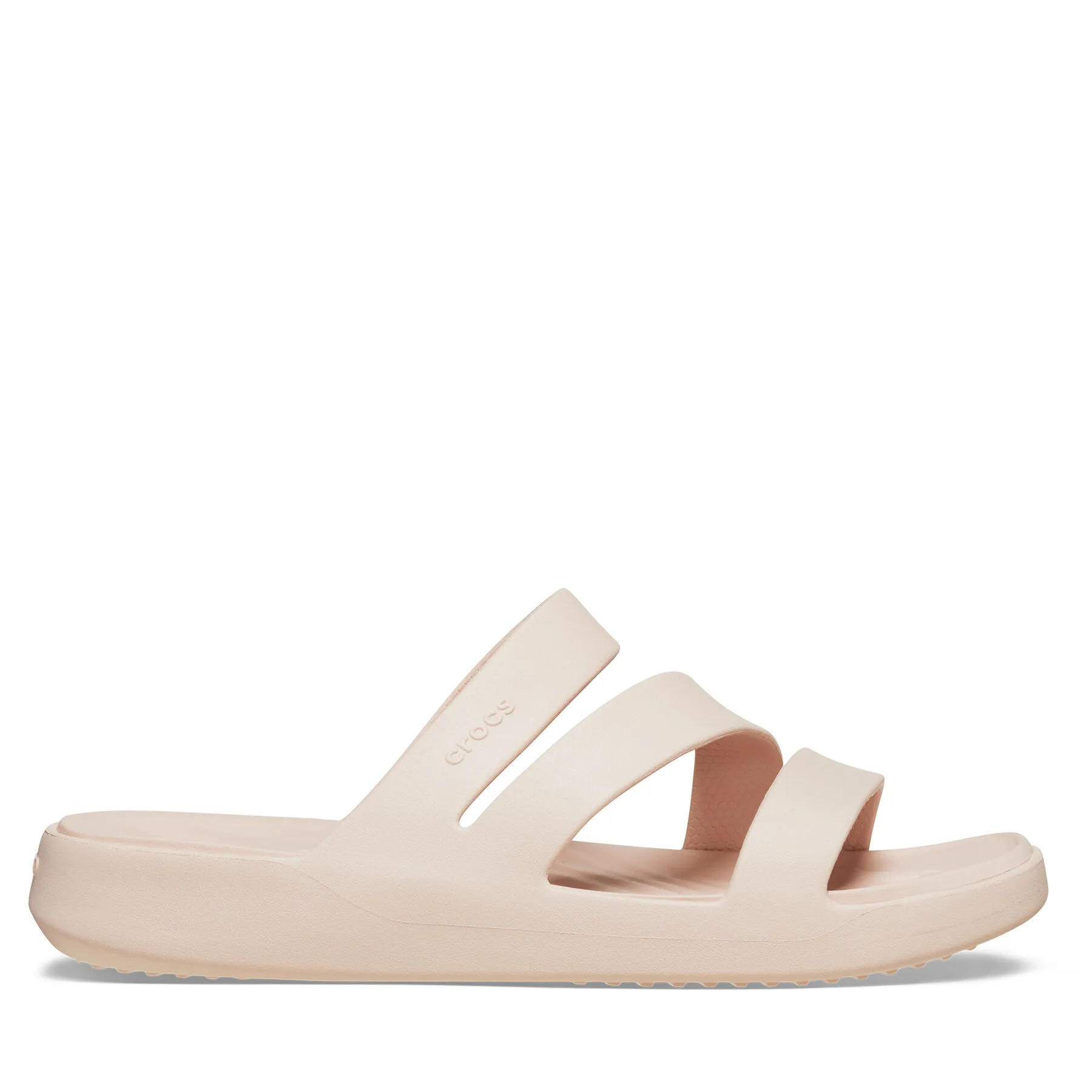Дамски чехли Crocs Getaway Strappy кремави