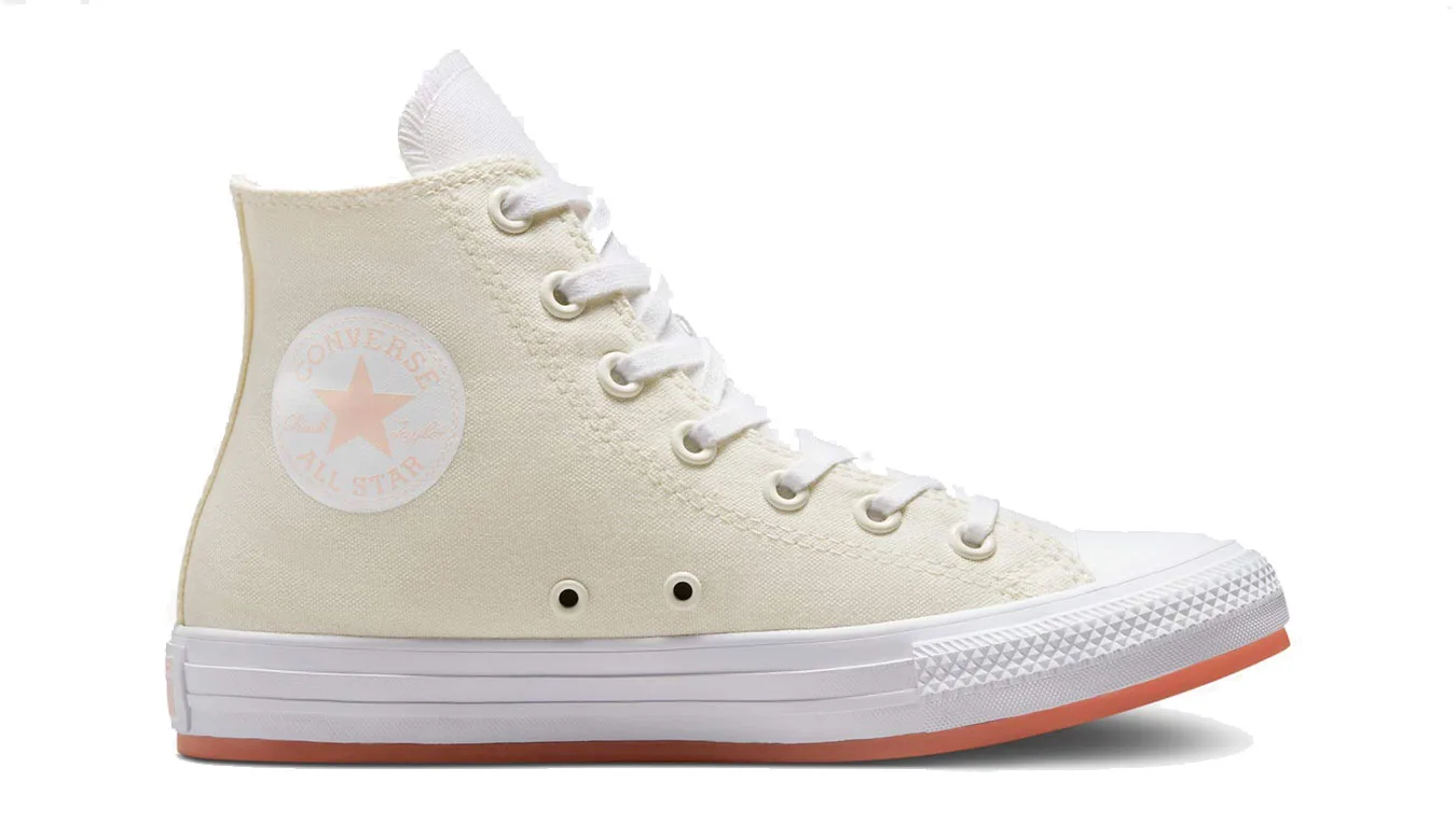Converse Chuck Taylor All Star Marbled Mulheres - Branco sujo - A05021C-4.5 - Size: 4.5 – Дамски маратонки