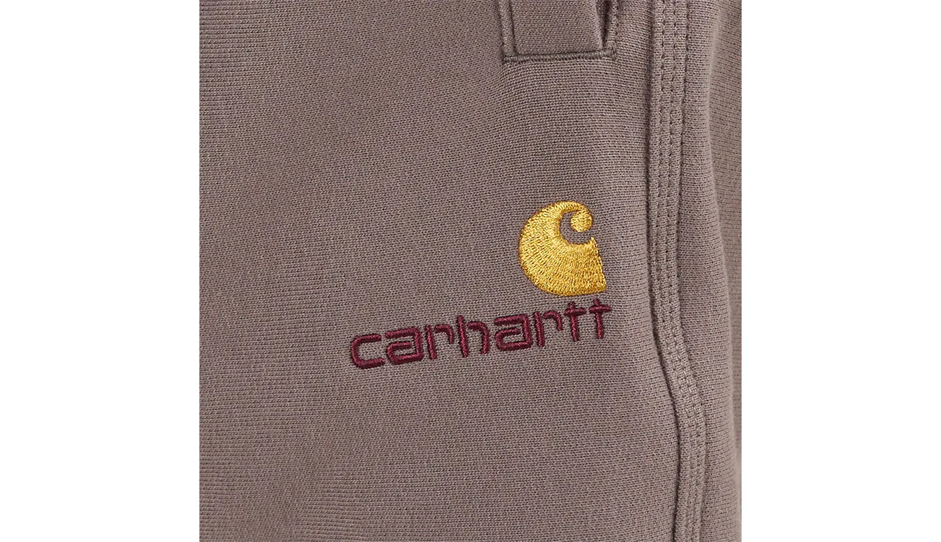 Carhartt WIP American Script Sweat Short Homens - Castanho - I031685_1CR_XX-XL - Size: XL – Мъжки къси панталони
