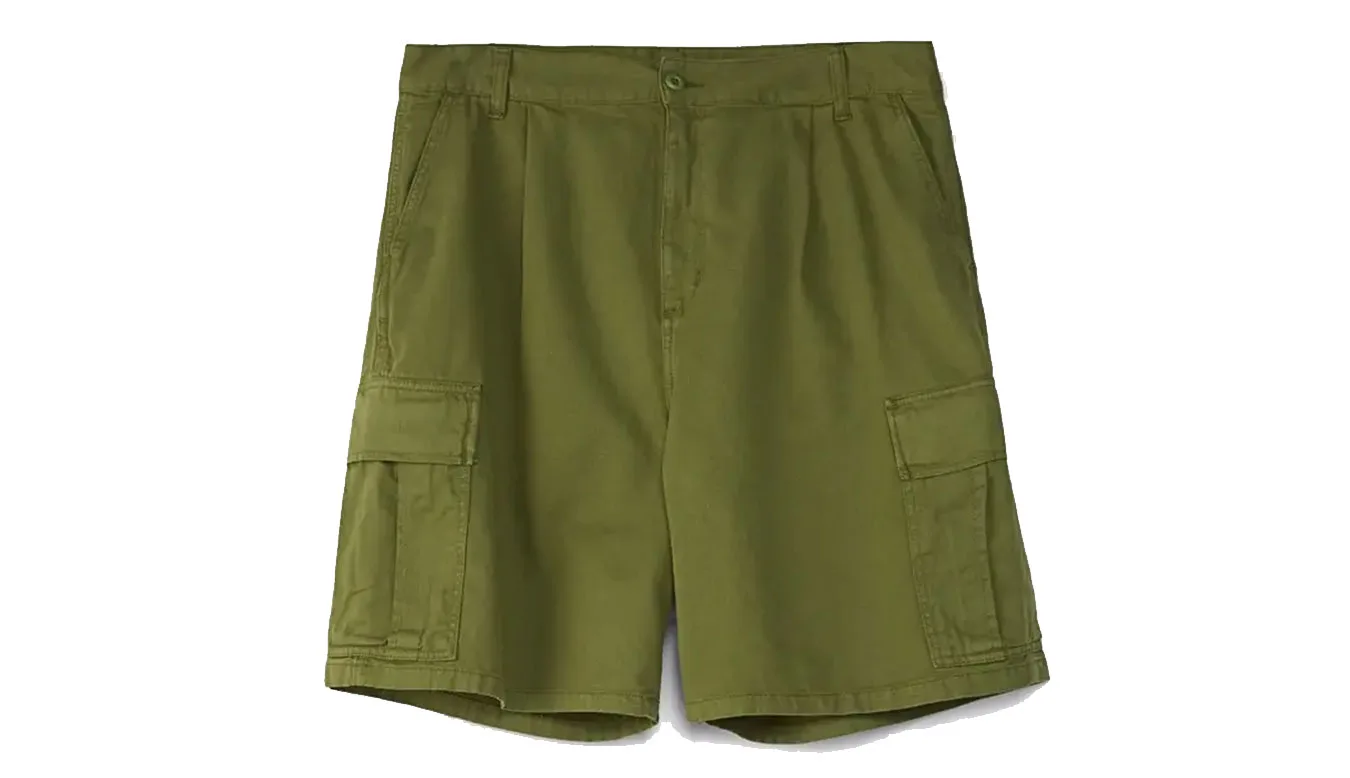 Carhartt WIP Cole Cargo Short Kiwi Homens - Verde - I031518_1D0_GD-30 - Size: 30 – Мъжки къси панталони
