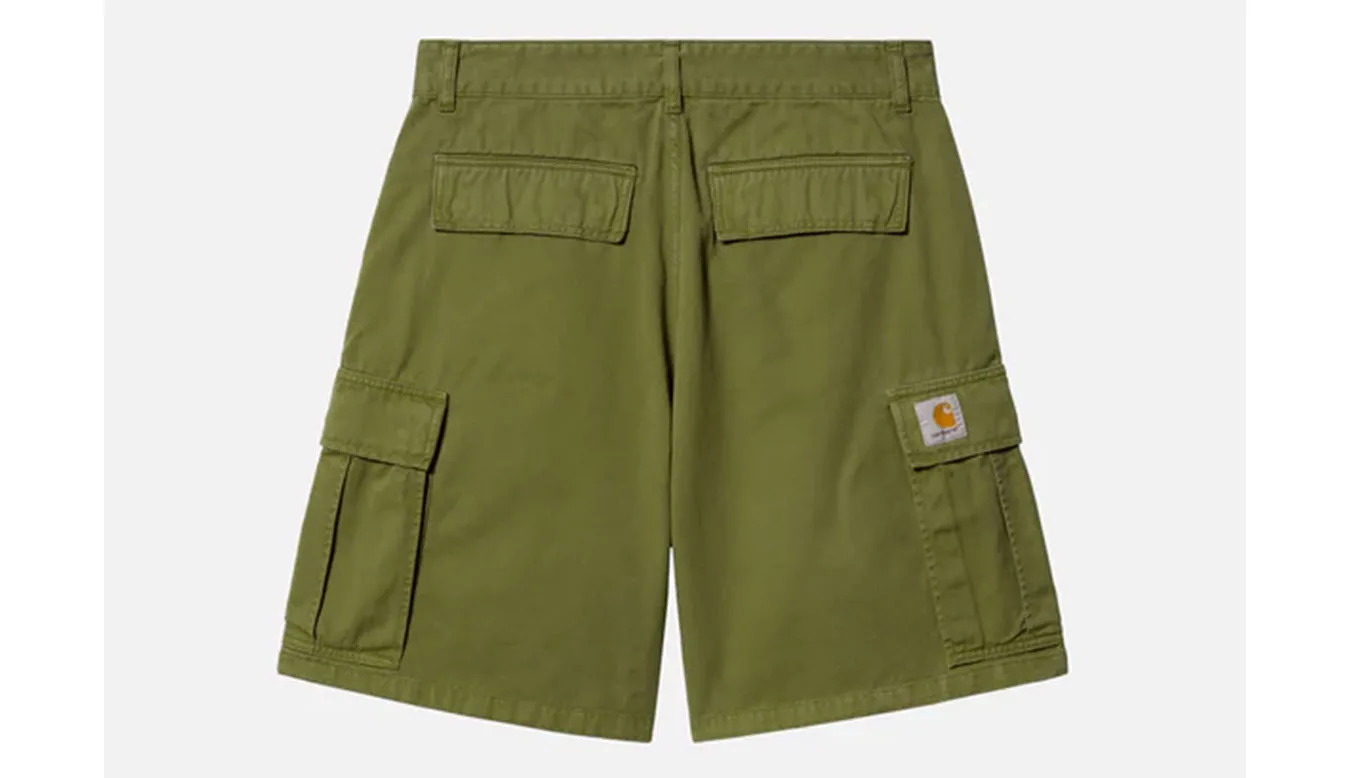 Carhartt WIP Cole Cargo Short Kiwi Homens - Verde - I031518_1D0_GD-30 - Size: 30 – Мъжки къси панталони