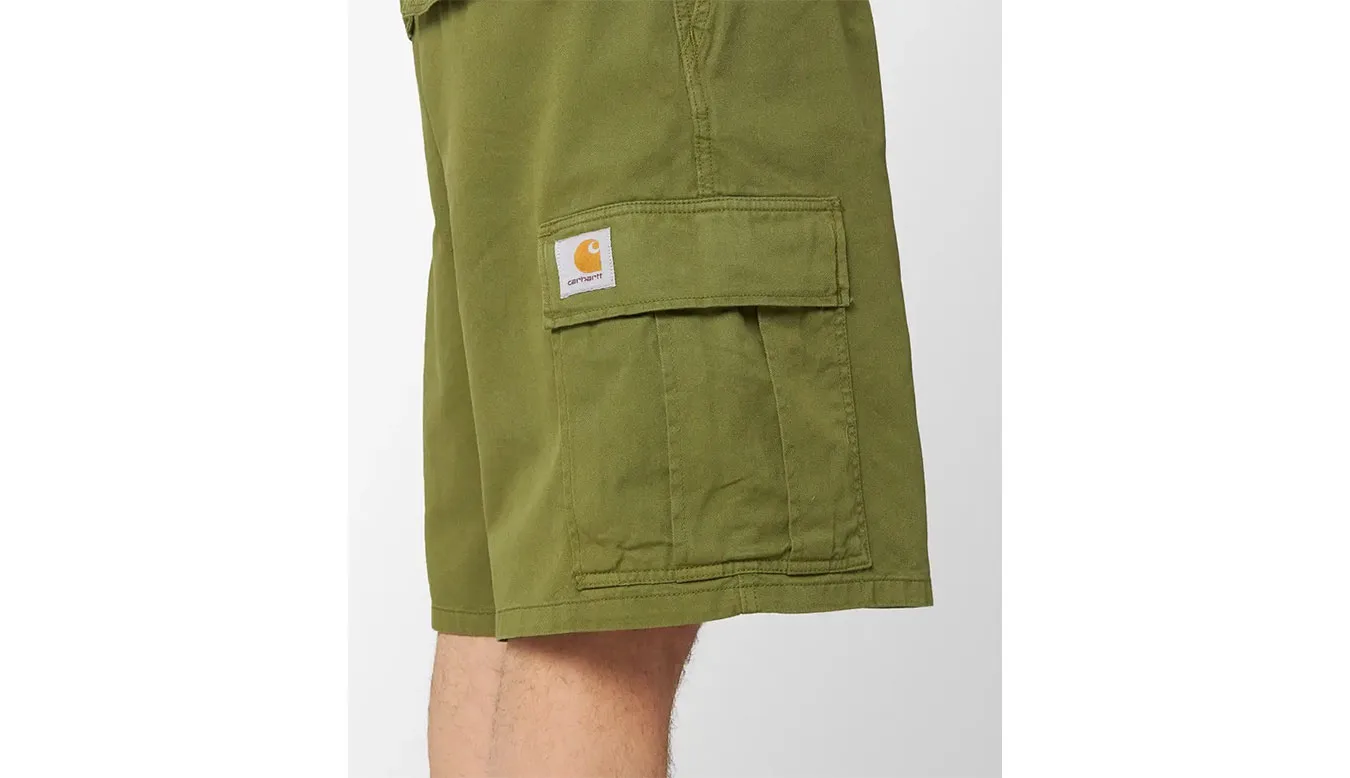 Carhartt WIP Cole Cargo Short Kiwi Homens - Verde - I031518_1D0_GD-30 - Size: 30 – Мъжки къси панталони