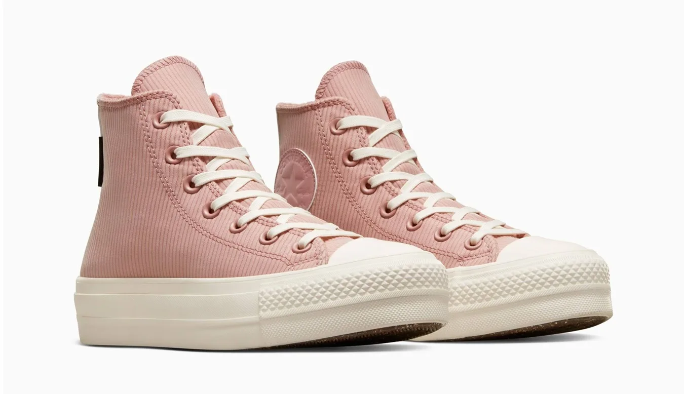 Дамски високи кецове Converse Chuck Taylor All Star Lift сини – Azul