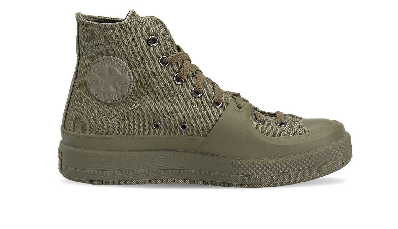 Дамски високи кецове Converse Chuck Taylor All Star Construct Hi зелени – Verde