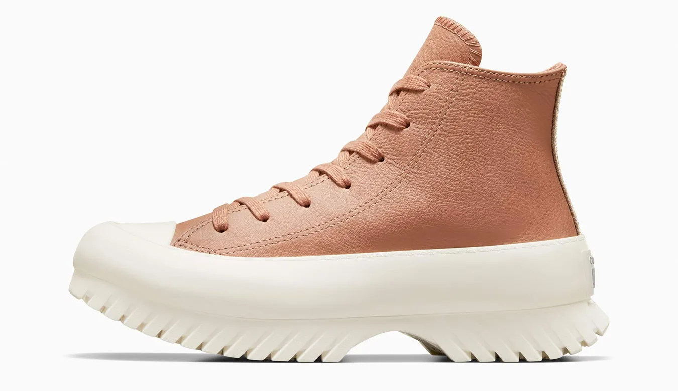 Дамски кецове Converse Chuck Taylor All Star Lugged 2.0 Leather кафяви – Castanho – Дамски ниски кецове