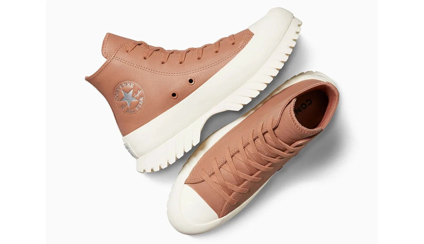 Дамски кецове Converse Chuck Taylor All Star Lugged 2.0 Leather кафяви – Castanho – Дамски ниски кецове