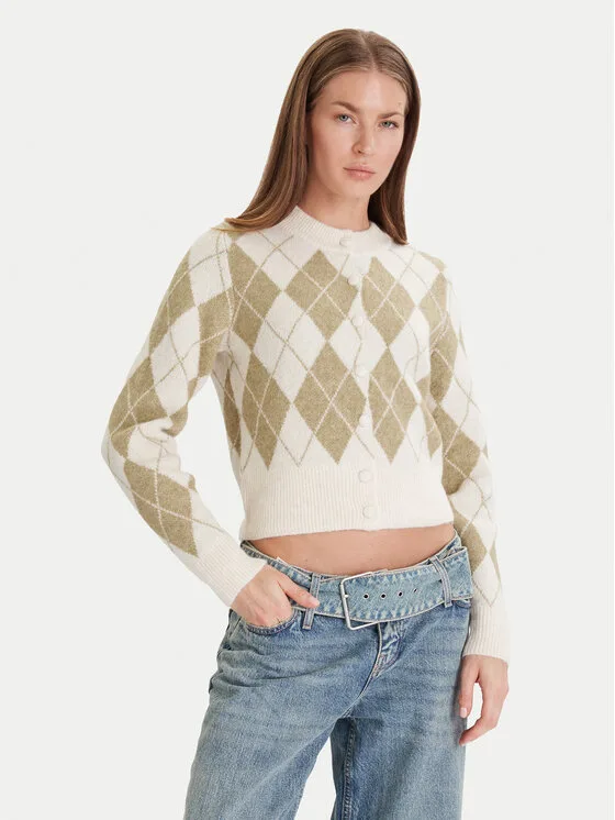 Vero Moda Кардиган Halo 10342792 Зелен Regular Fit – Дамски жилетки