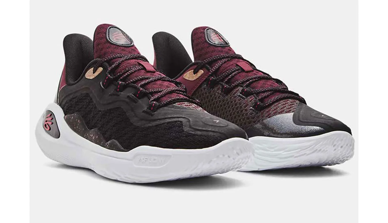 Under Armour CURRY 11 DC Black Homens - Preto - 3026616-001-11.5 - Size: 11.5 – Мъжки маратонки