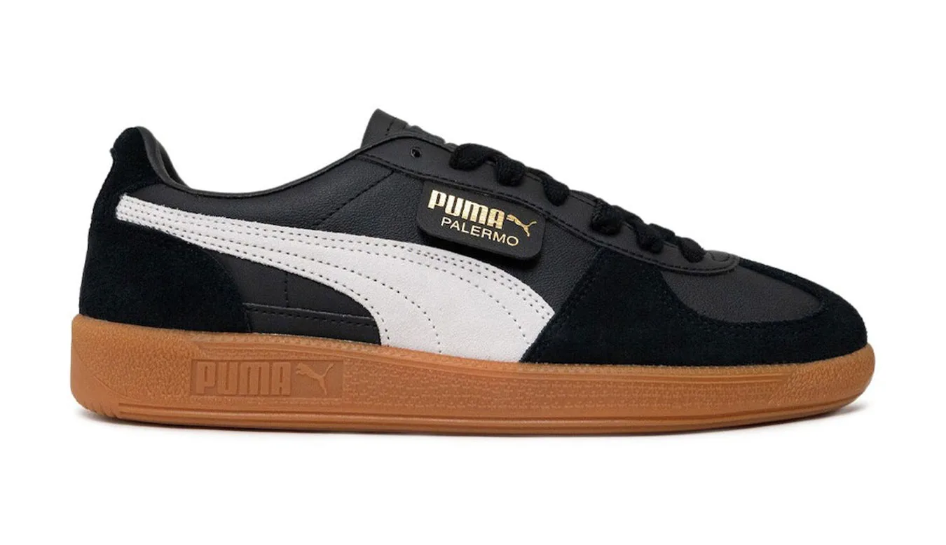 Мъжки маратонки Puma Palermo Lth черни – Preto – Мъжки ниски маратонки