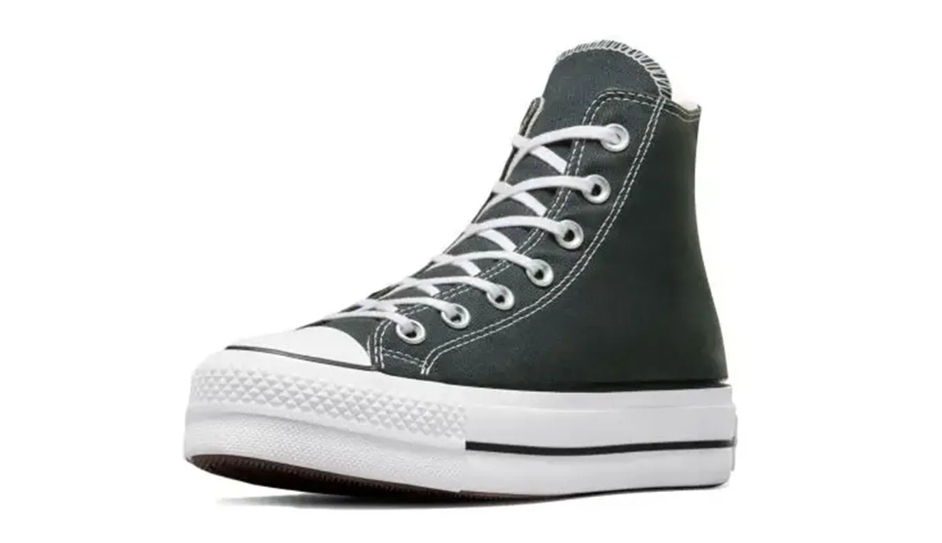 Дамски високи кецове Converse Chuck Taylor All Star Lift Platform сиви – Cinza