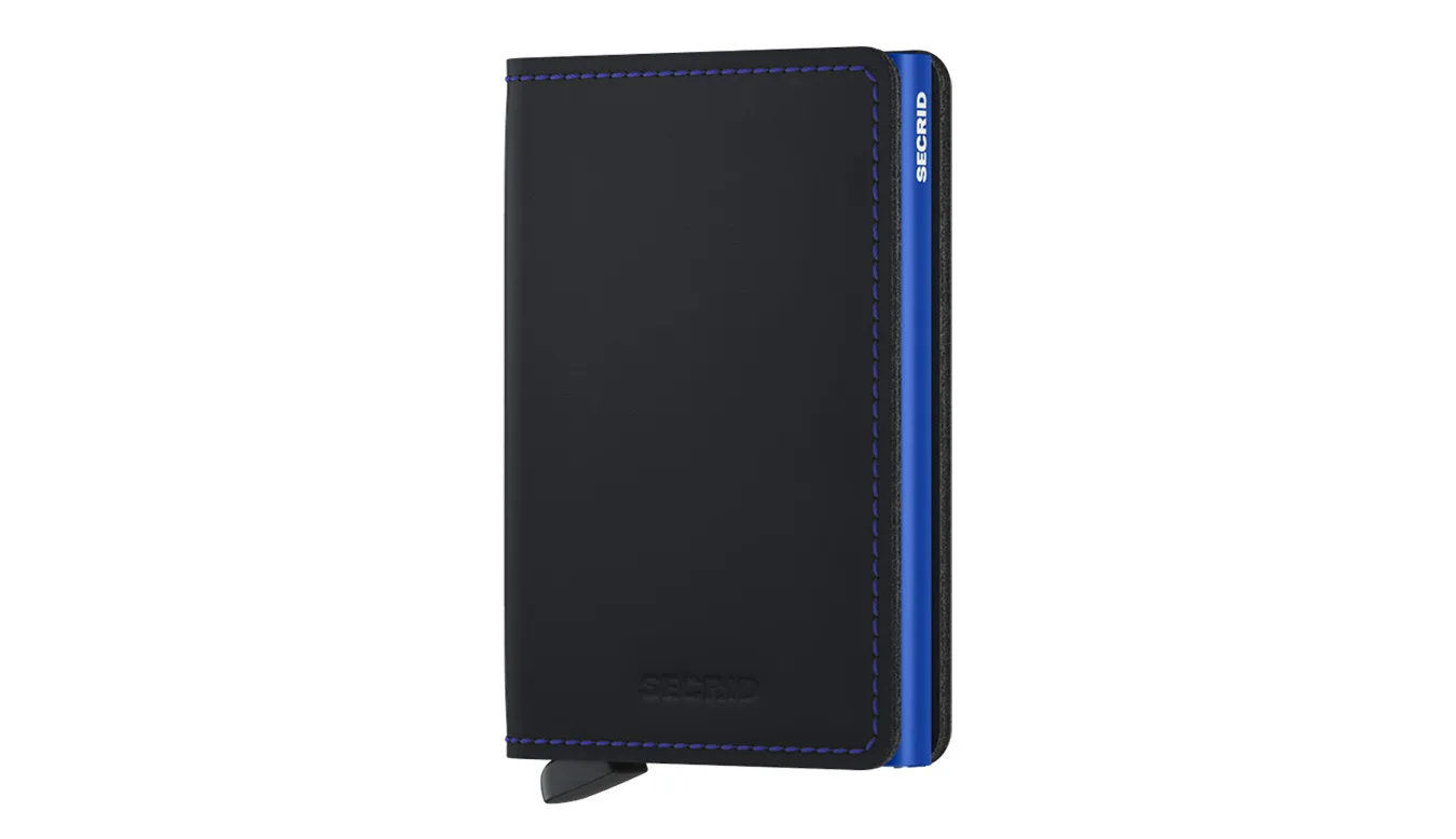 Портмоне Secrid Slimwallet Matte черно – Preto – Мъжки портмонета