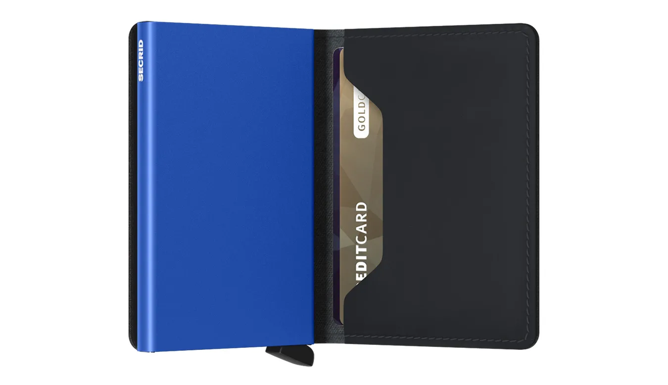 Портмоне Secrid Slimwallet Matte черно – Preto – Мъжки портмонета