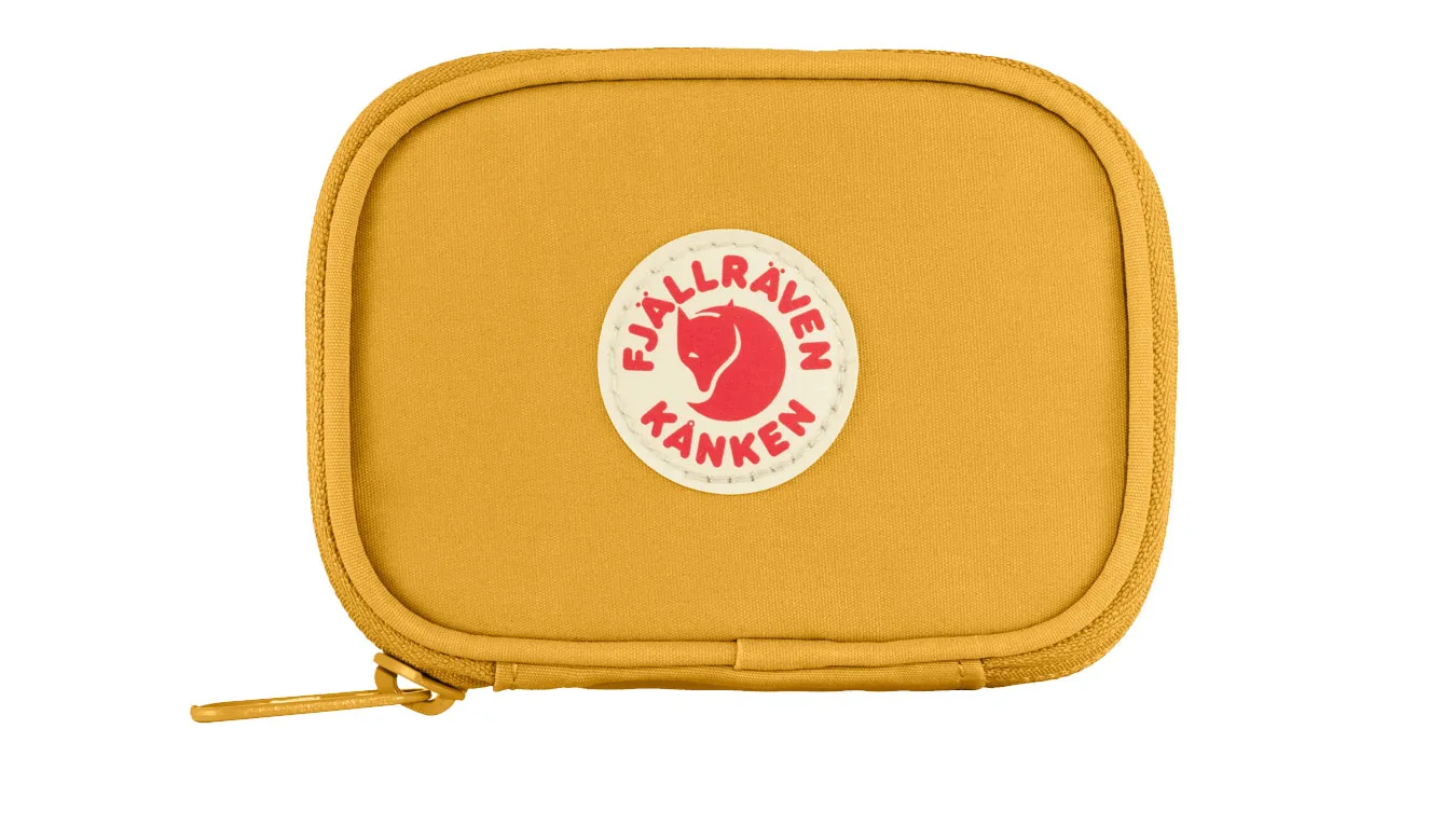 Fjällräven Kånken Card Wallet Yellow F23780-160 Unisex - Carteira Fjällräven - Amarelo - F23780-160 – Портмонета