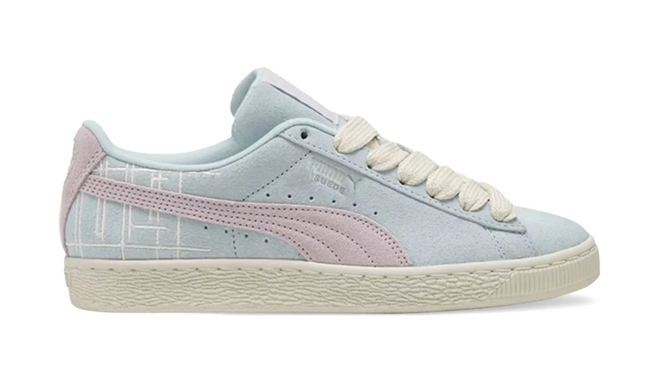 Puma Suede Brand Love II Mulheres - Azul - 395737-02 – Дамски маратонки