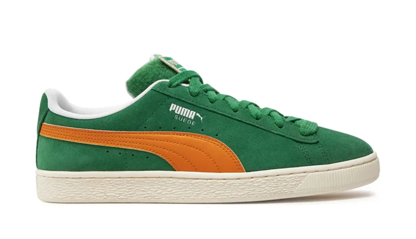 Puma Suede Patch Homens - Verde - 395388-01 – Мъжки маратонки