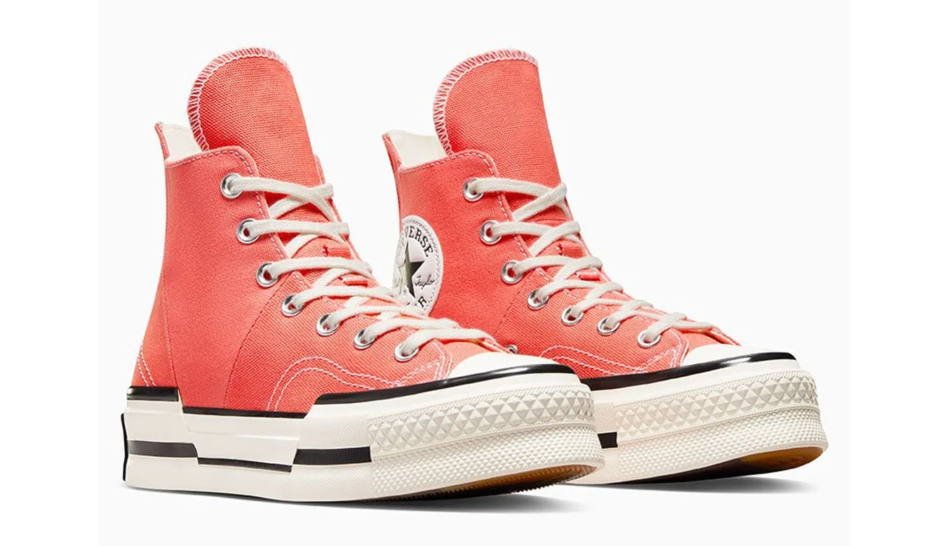Дамски високи кецове Converse Chuck 70 Plus High Top червени – Vermelho