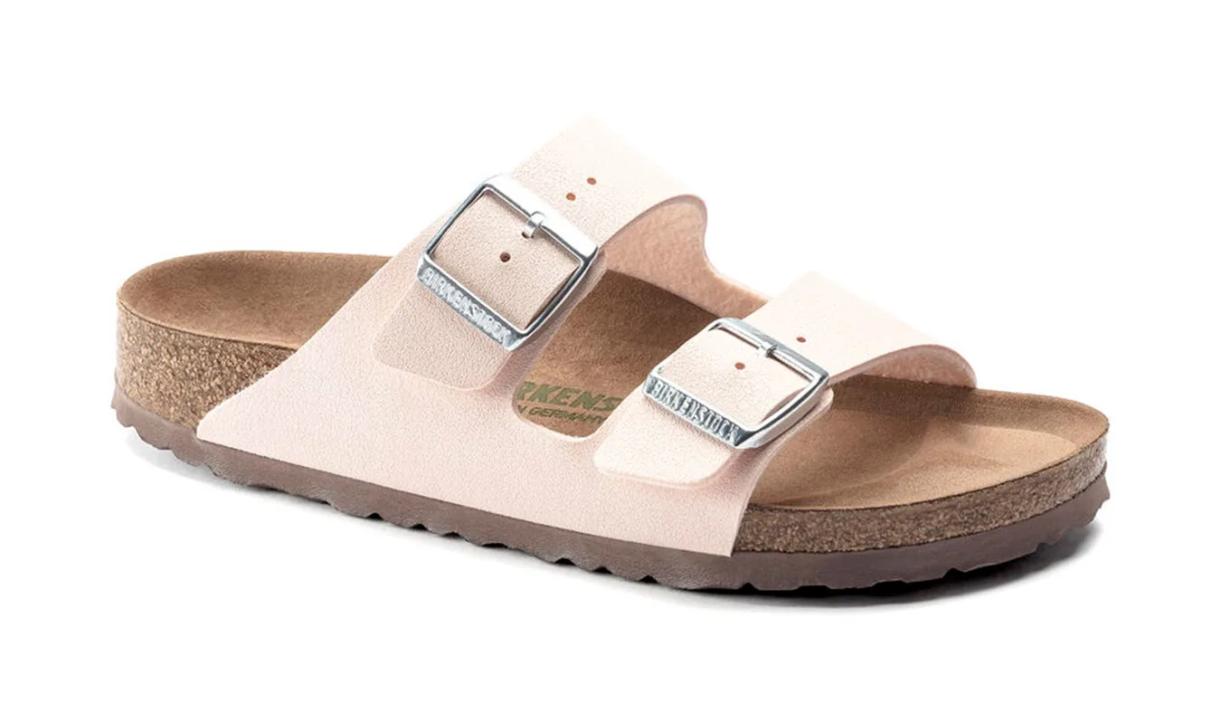 Дамски чехли Birkenstock Arizona Vegan Narrow Fit розови – Rosa