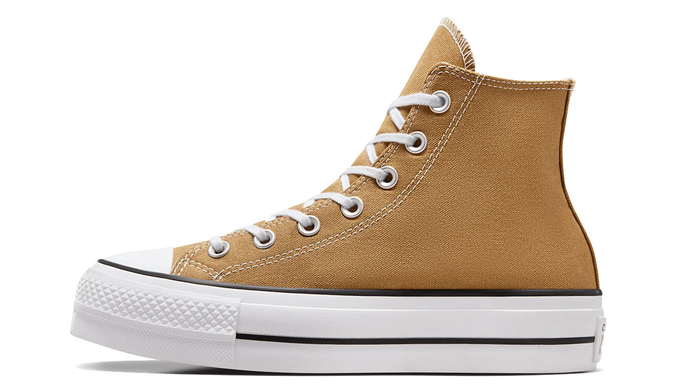 Дамски високи кецове Converse Chuck Taylor All Star Lift Platform A07210C кафяви – Castanho