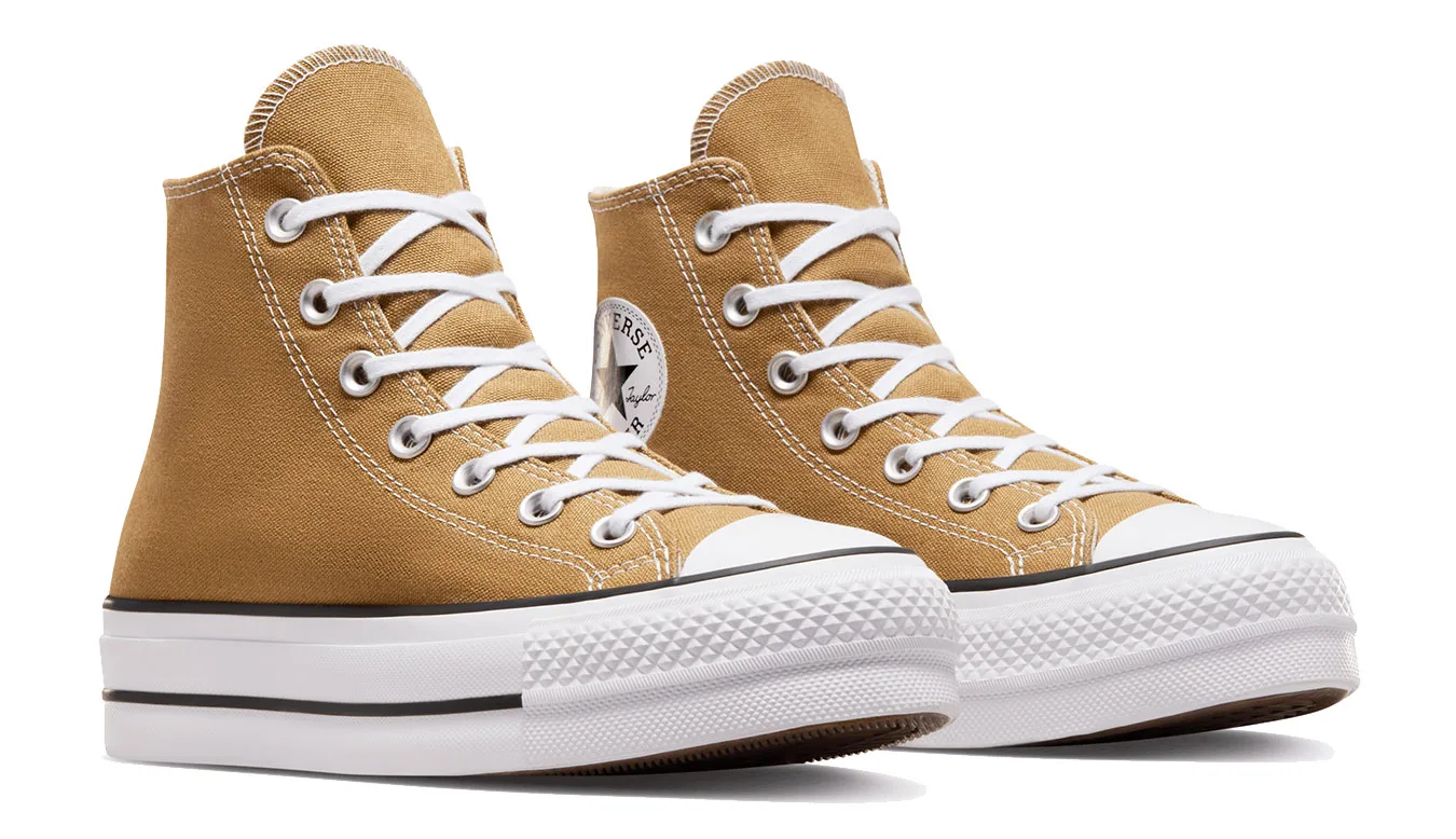 Дамски високи кецове Converse Chuck Taylor All Star Lift Platform A07210C кафяви – Castanho