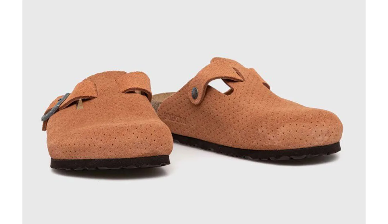 Чехли Birkenstock Boston BS Embossed оранжеви – Laranja – Чехли и джапанки унисекс