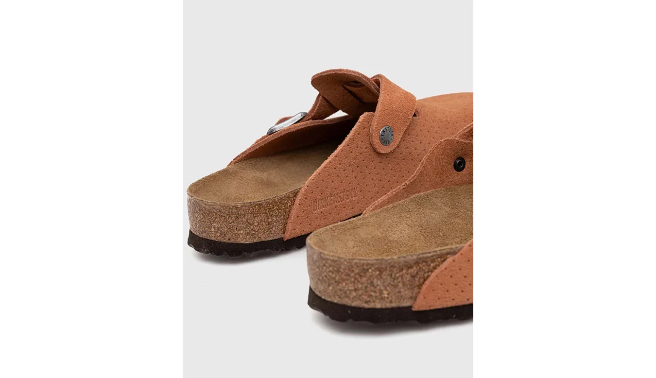 Чехли Birkenstock Boston BS Embossed оранжеви – Laranja – Чехли и джапанки унисекс