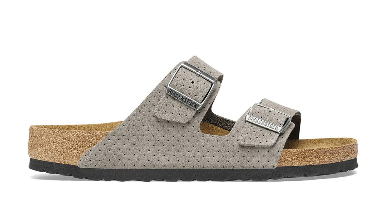 Чехли Birkenstock Arizona BS Suede Embossed сиви – Cinza – Чехли и джапанки унисекс