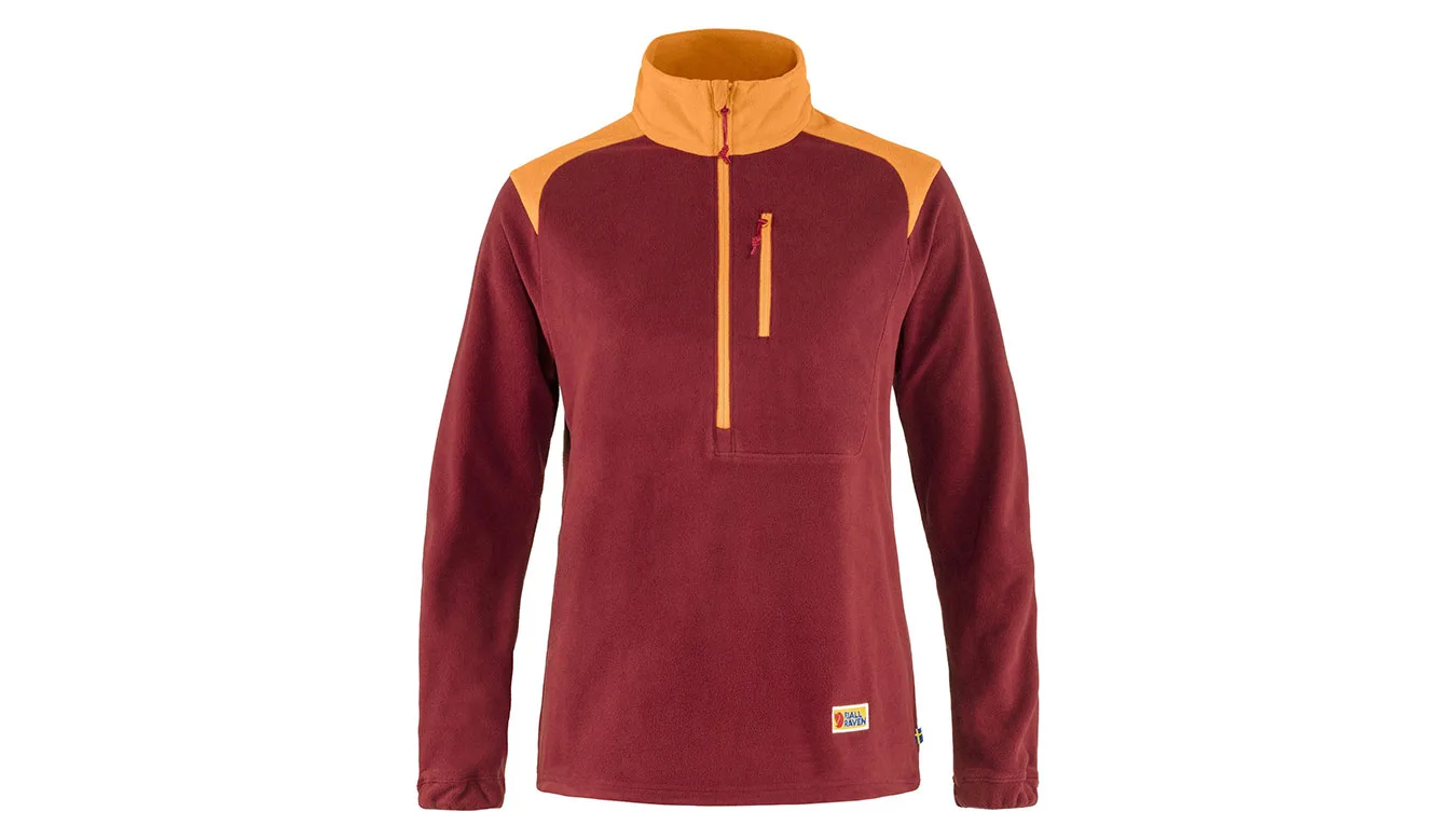 Дамски полар Fjällräven Vardag Lite червен – Vermelho – Дамски полари