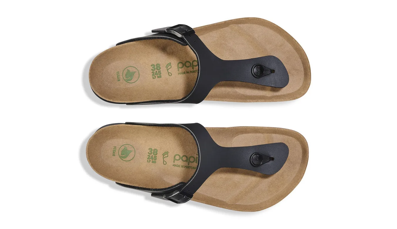Дамски чехли Birkenstock Gizeh Flex Platform черни – Preto