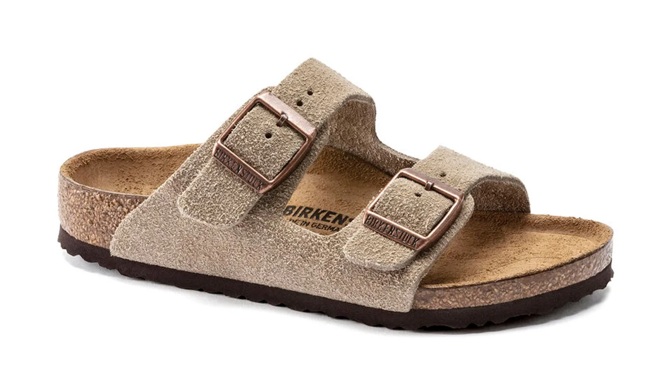 Детски чехли Birkenstock Arizona BS Taupe кафяви – Castanho – Детски чехли и джапанки