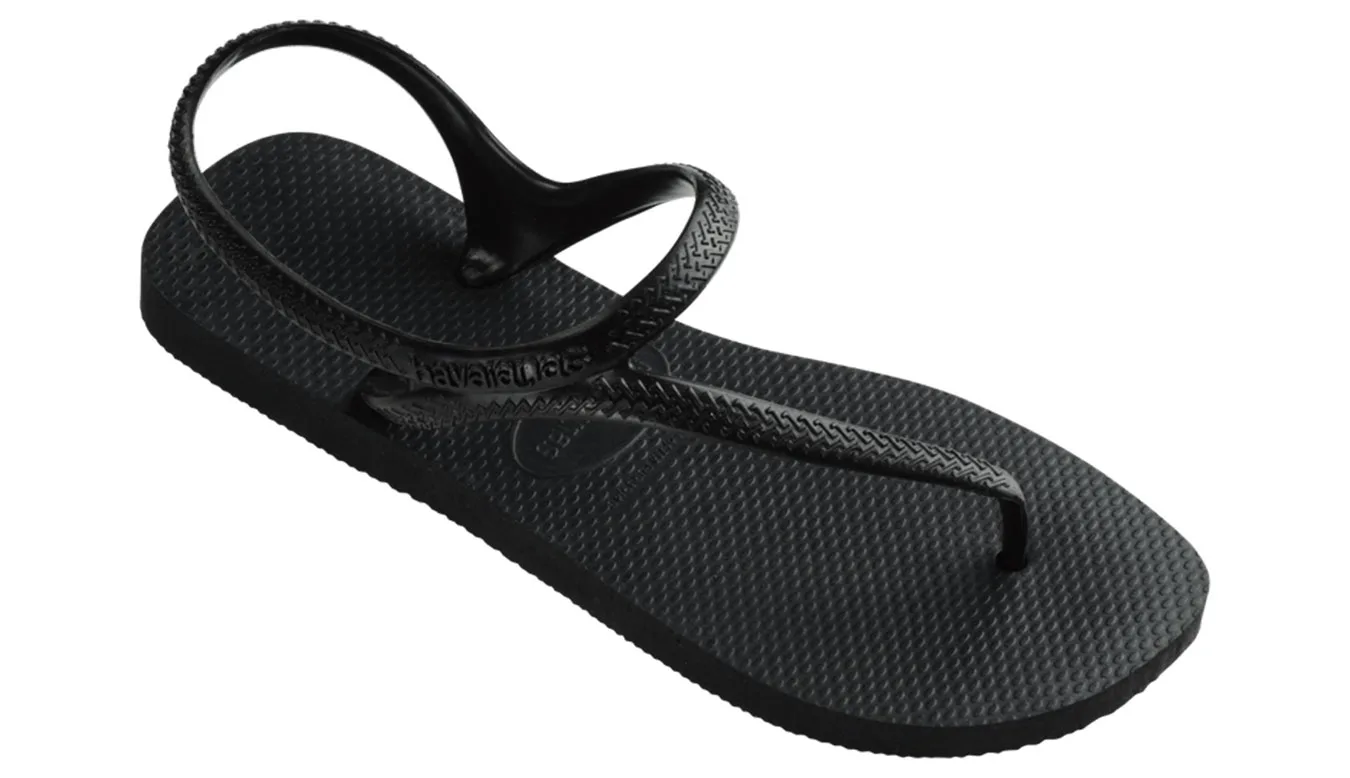 Havaianas Flash Urban Sandals Black Mulheres - Preto - H4000039-0090-BRA-35/36 - Size: BRA-35/36 – Дамски сандали