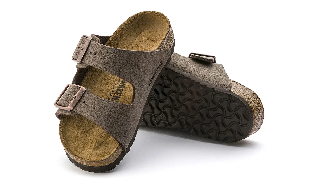 Детски чехли Birkenstock Arizona Birko-Flor Birkibuc кафяви – Castanho – Детски чехли и джапанки
