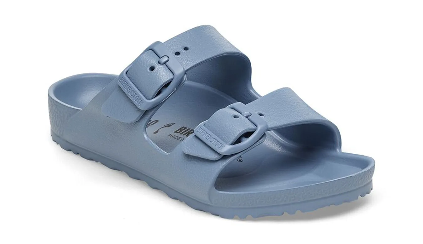 Детски чехли Birkenstock Arizona EVA Narrow Fit сини – Azul – Детски чехли и джапанки
