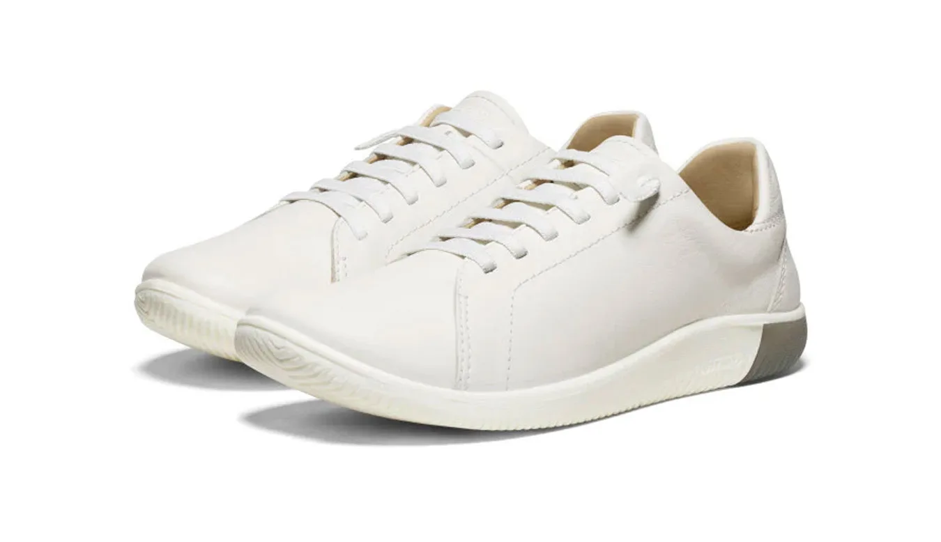Дамски обувки Keen KNX Leather бели – Branco – Дамски равни затворени обувки