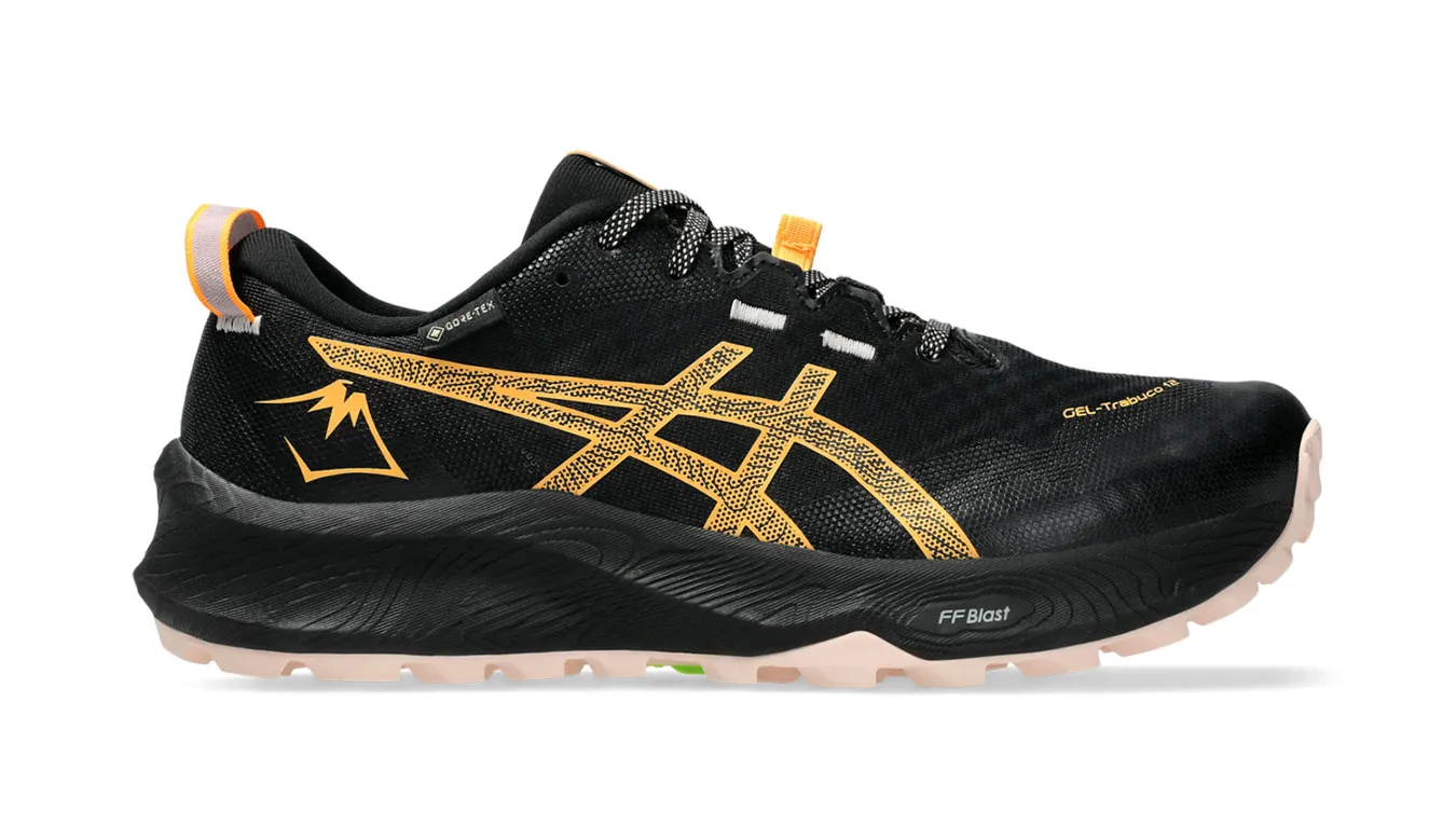 Дамски маратонки за планинско бягане Asics GEL-Trabuco 12 GTX черни – Preto – Дамски трейл маратонк…