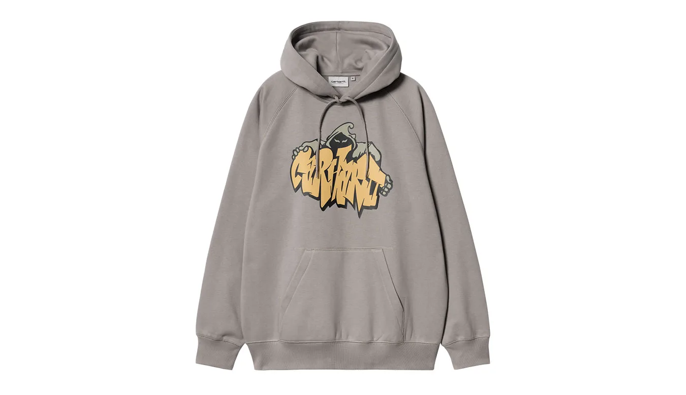 Carhartt WIP Hooded Yute Sweat Misty Grey Homens - Cinza - I033937_29K_XX – Мъжки худита