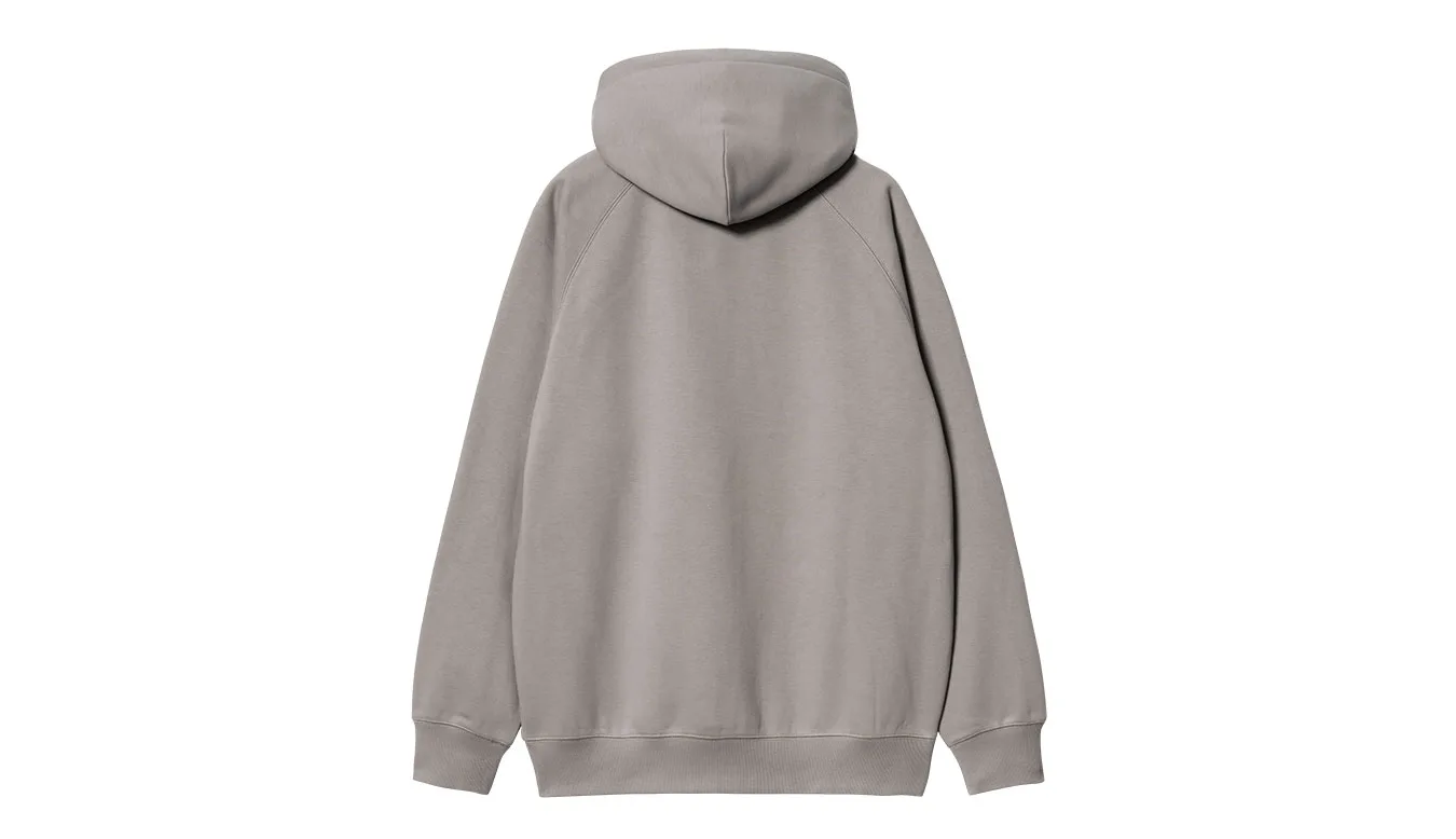 Мъжки суитшърт с качулка Carhartt WIP Hooded Yute Misty сив – Cinza – Мъжки худита
