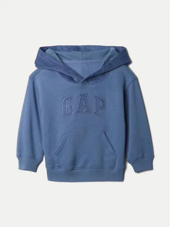 Gap Суитшърт 627807 Син Regular Fit – Мъжки суитшърти без цип