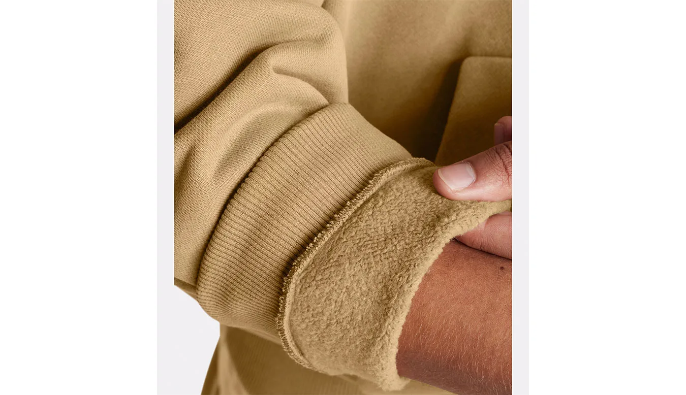 Under Armour M Icon Heavyweight Fleece Wash Oversized Hoodie Brown Homens - Castanho - 1386552-263-L - Size: L – Мъжки худита