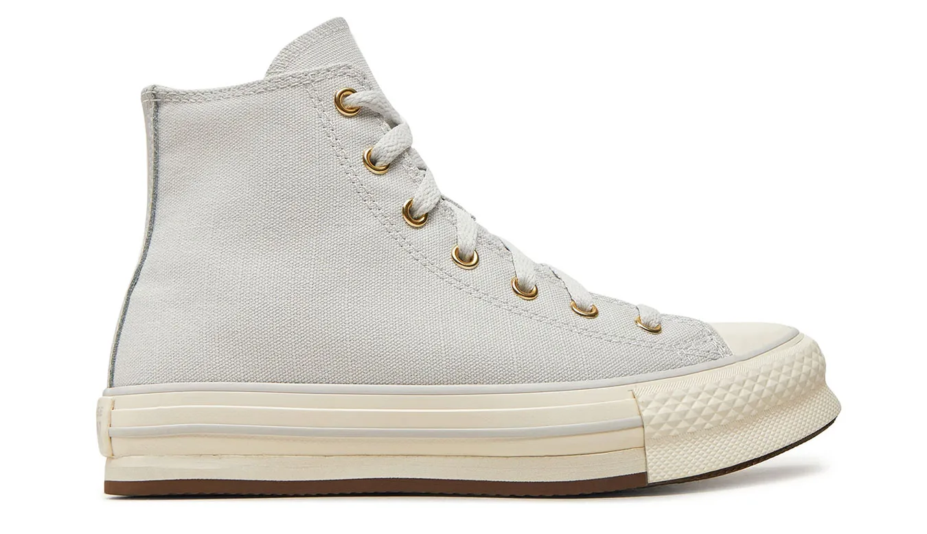 Високи кецове Converse Chuck Taylor All Star EVA Lift Platform Tonal сиви – Cinza – Кецове унисекс
