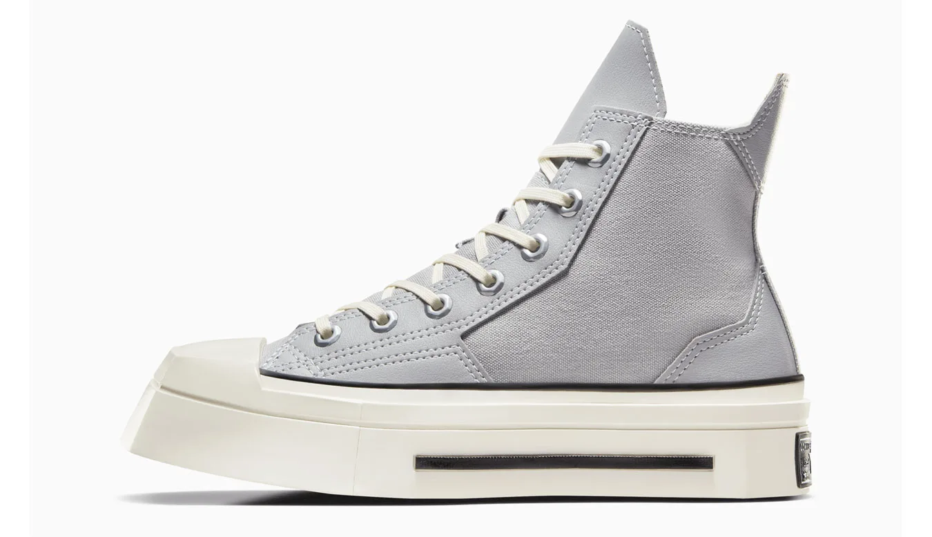 Дамски кецове Converse Chuck 70 De Luxe Squared сиви – Cinza – Дамски ниски кецове