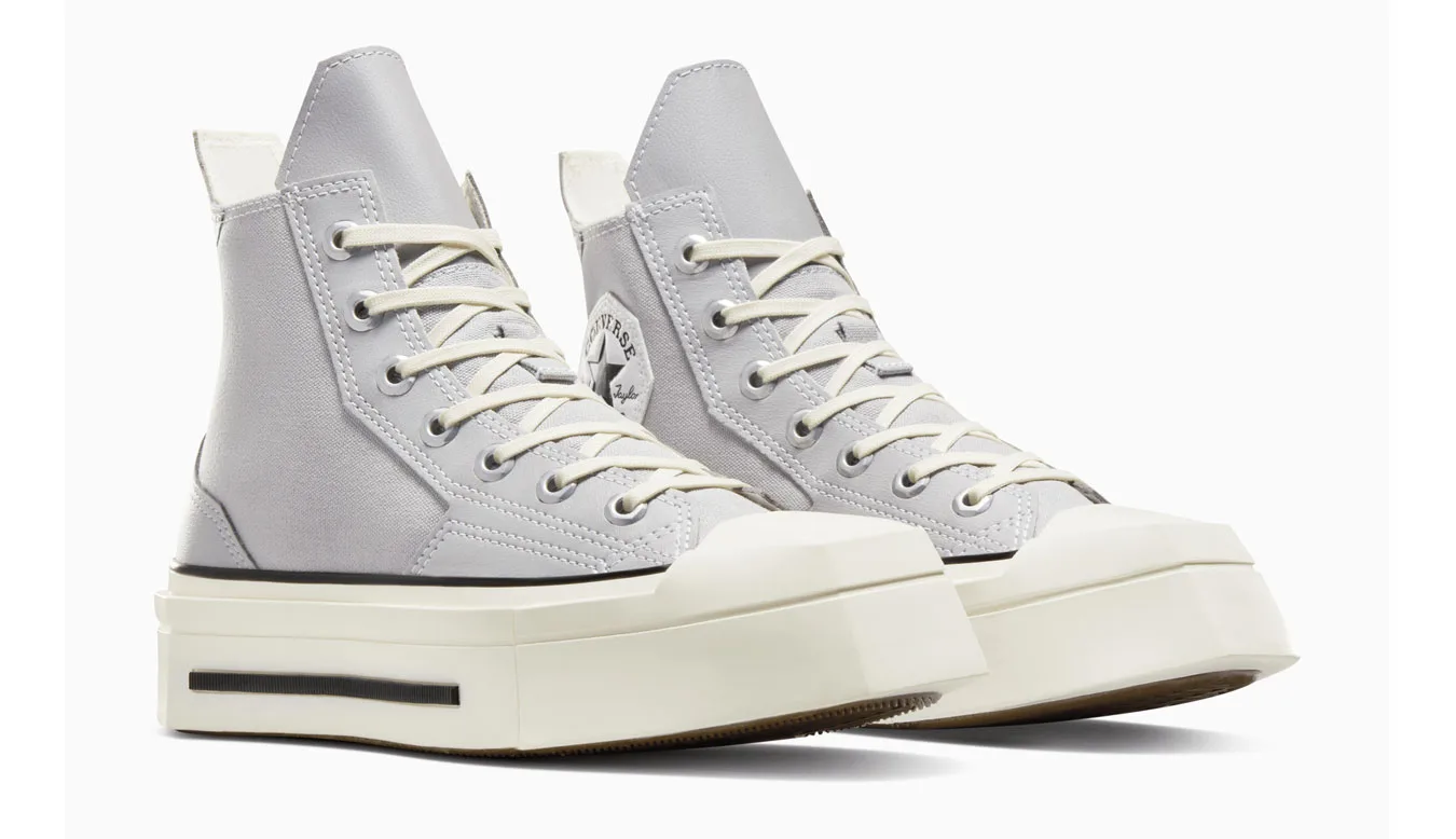 Дамски кецове Converse Chuck 70 De Luxe Squared сиви – Cinza – Дамски ниски кецове