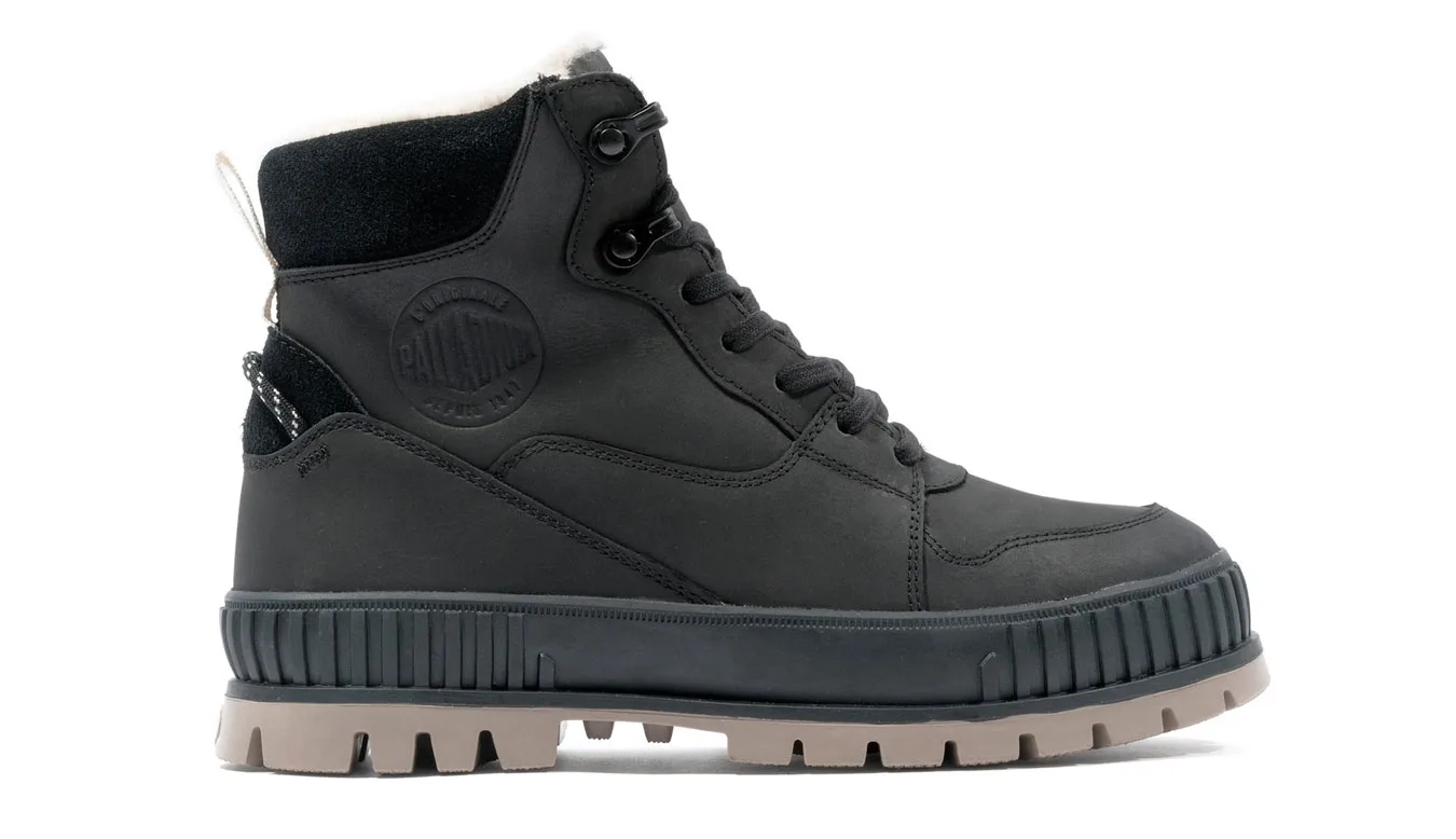 Маратонки Palladium Pallashock Warm Wp черни – Preto