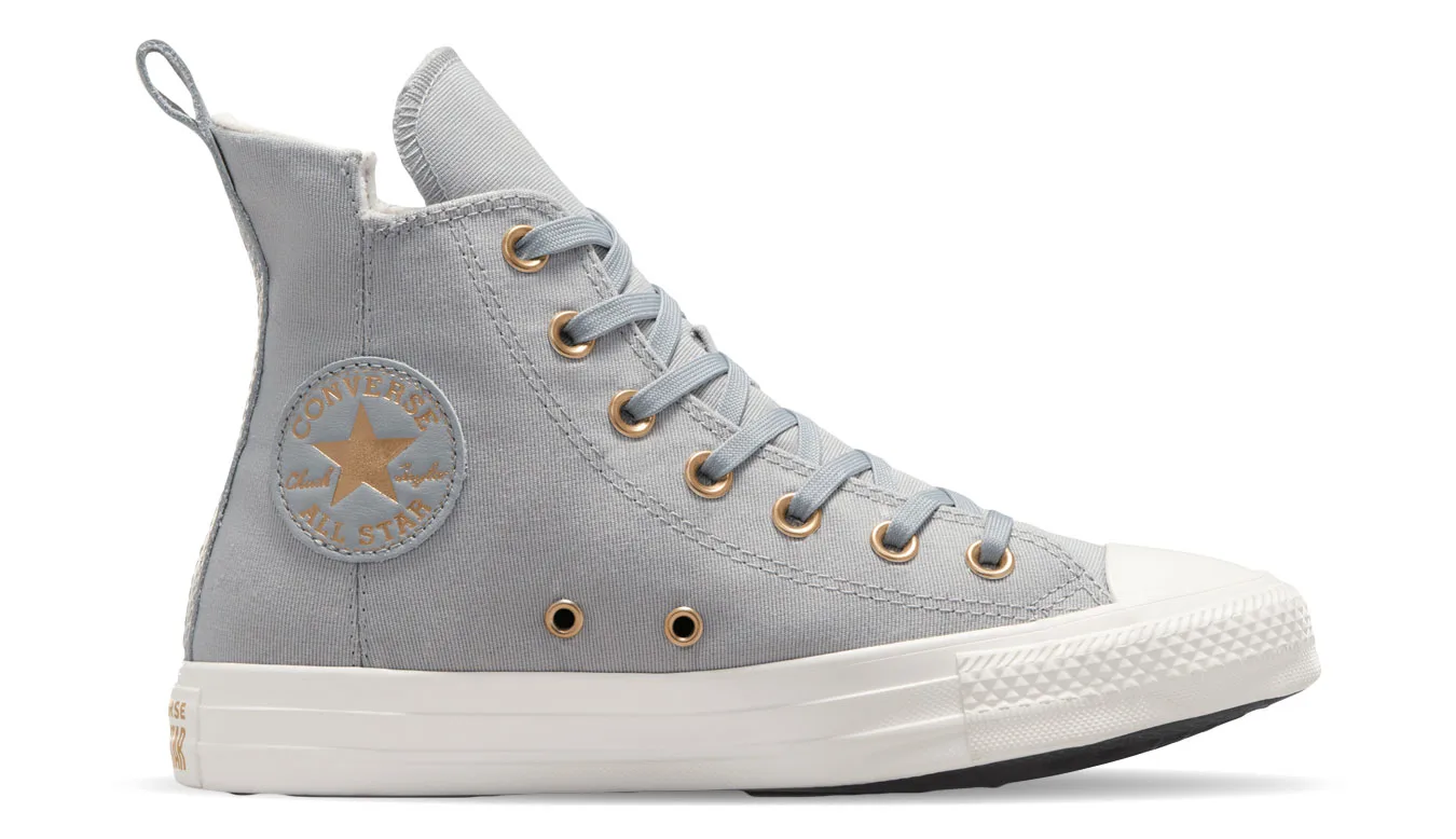 Дамски кецове Converse Chuck Taylor All Star Tailored Lines сиви – Cinza – Дамски ниски кецове