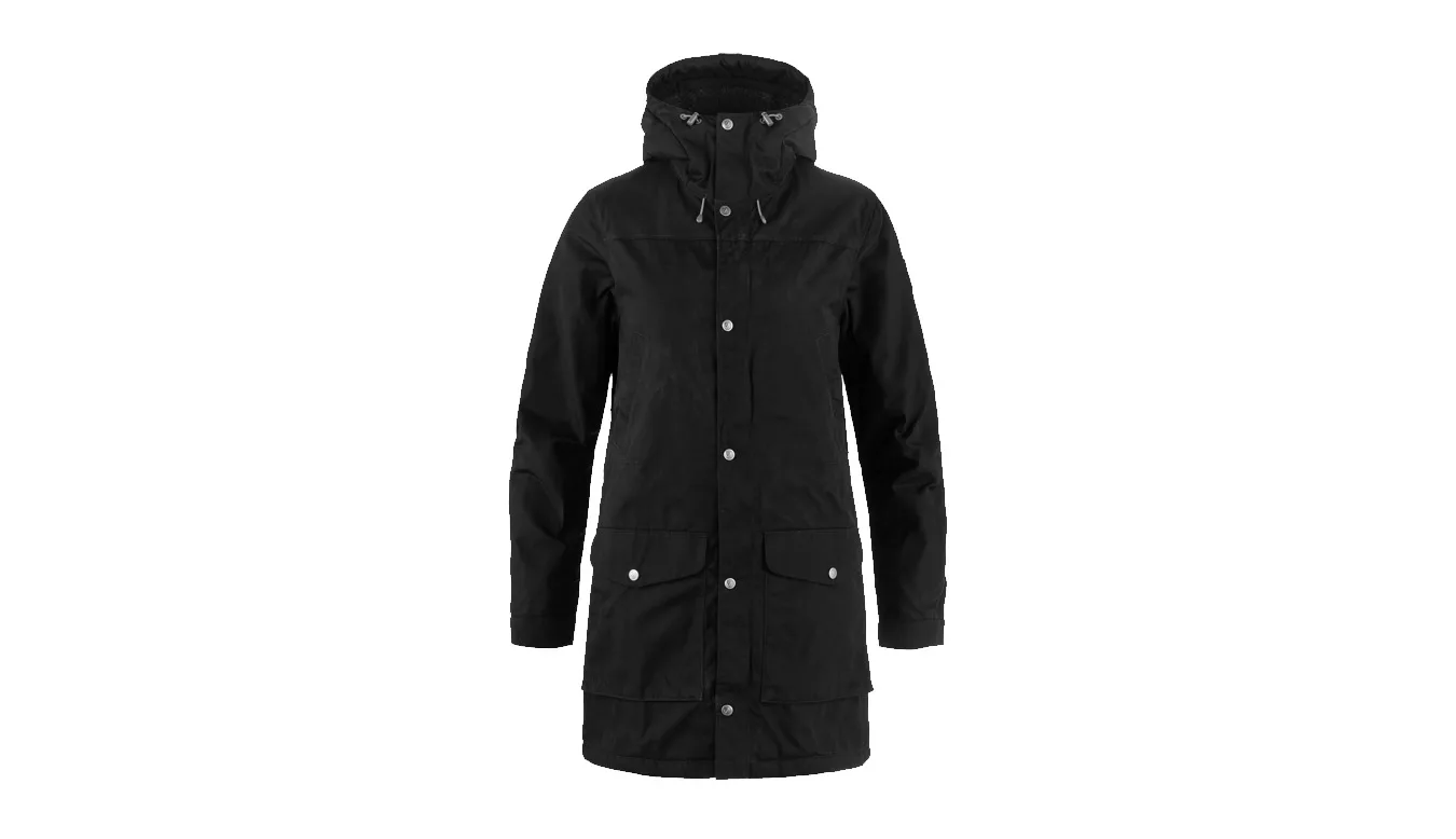 Fjällräven Greenland Winter Parka W Black Mulheres - Preto - F89738-550 – Дамски якета и палта